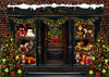 Toy store backdrop christmas photo background