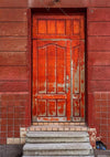 Senior backdrop red wall and door background - whosedrop