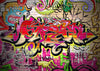 Child photography backdrop color graffiti wall-cheap vinyl backdrop fabric background photography