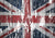 British flag backdrop vintage background
