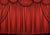Stage photography backdrop red theater curtain