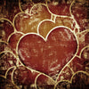 Brown background Valentine's Day photography love heart - whosedrop