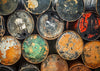 Vintage oil barrels photography backdrops for child-cheap vinyl backdrop fabric background photography