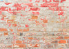 Old rustic brick wall backdrop shabby peeling brick-cheap vinyl backdrop fabric background photography