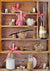 Wooden locker backdrop for child photography