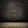Black brick backdrop for portrait photography-cheap vinyl backdrop fabric background photography