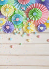 Wooden backdrop for children photography colored umbrella-cheap vinyl backdrop fabric background photography