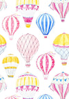 Colorful hot air balloon pattern backdrop for child-cheap vinyl backdrop fabric background photography