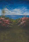 Spring Easter backdrop flower background-cheap vinyl backdrop fabric background photography