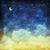 Starry night photo backdrop for children