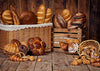 Child photography backdrop with caramel bread-cheap vinyl backdrop fabric background photography