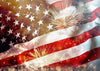 USA flag fireworks backdrop celebrating Independence day-cheap vinyl backdrop fabric background photography