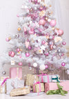 Christmas photography backdrop fantasy pink style-cheap vinyl backdrop fabric background photography