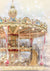 Fantasy carousel backdrop children birthday background