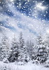 Forest photography backdrop winter background-cheap vinyl backdrop fabric background photography