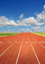 Track and field runway background sports backdrop