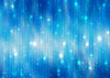 Blue bokeh backdrops with twinkling stars-cheap vinyl backdrop fabric background photography