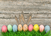 Wood photo backdrops Easter eggs background-cheap vinyl backdrop fabric background photography