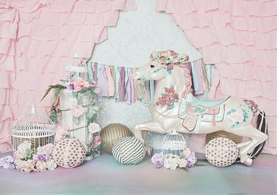 Cake smash backdrop birthday unicorn background-cheap vinyl backdrop fabric background photography