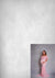 Pink maternity dress combination