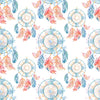 Dream catcher pattern backdrop child watercolor background-cheap vinyl backdrop fabric background photography