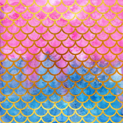 Mermaid scales backdrops summer pattern background-cheap vinyl backdrop fabric background photography