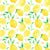 Summer backdrop lemon pattern background watercolor