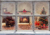 Christmas  backdrops winter background-cheap vinyl backdrop fabric background photography