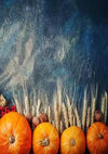 Autumn pumpkin wheat backdrop for photos-cheap vinyl backdrop fabric background photography