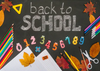 Back to school chalkboard tag photography backdrop-cheap vinyl backdrop fabric background photography