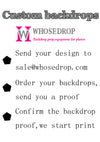 Whose drop Custom backdrop item for photography - whosedrop
