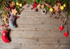 Brown wood backdrop Christmas photo background-cheap vinyl backdrop fabric background photography