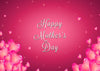 Pink love background Mother's Day backdrops-cheap vinyl backdrop fabric background photography