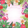 Pink stripe backdrop oil painting flame bird-cheap vinyl backdrop fabric background photography
