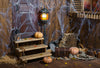 Halloween pumpkin backdrops In a small room-cheap vinyl backdrop fabric background photography