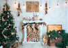Christmas backdrop for living room photography-cheap vinyl backdrop fabric background photography