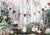 Christmas backdrop pine tree kerosene lamp background